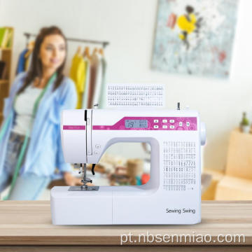 Máquina de costura computadorizada doméstica para passador de agulhas automático